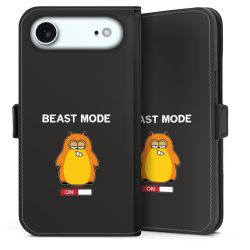 Sideflip mit Lasche schwarz