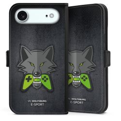 Sideflip mit Lasche schwarz