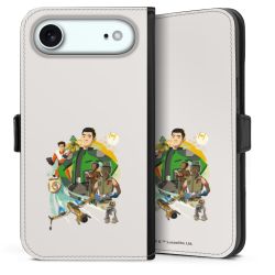 Sideflip mit Lasche schwarz