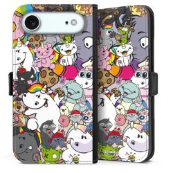 Sideflip mit Lasche schwarz