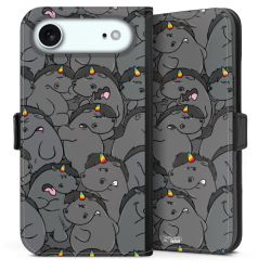 Sideflip mit Lasche schwarz