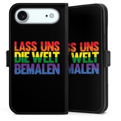 Sideflip mit Lasche schwarz