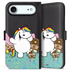 Sideflip mit Lasche schwarz