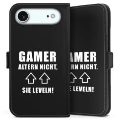 Sideflip mit Lasche schwarz