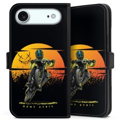 Sideflip mit Lasche schwarz