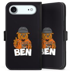 Sideflip mit Lasche schwarz