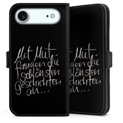 Sideflip mit Lasche schwarz