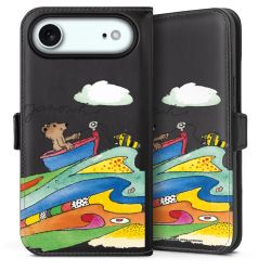 Sideflip with flap  black