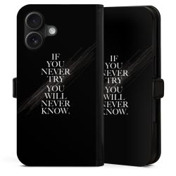 Sideflip with flap  black