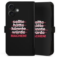 Sideflip mit Lasche schwarz