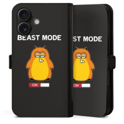 Sideflip mit Lasche schwarz