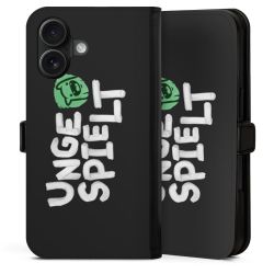 Sideflip mit Lasche schwarz