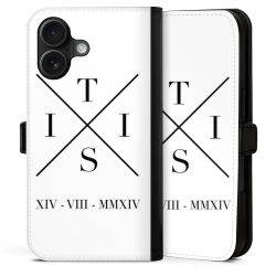 Sideflip mit Lasche schwarz