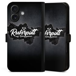 Sideflip mit Lasche schwarz