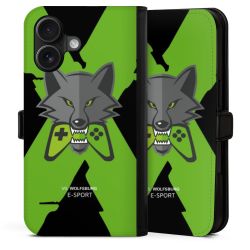 Sideflip mit Lasche schwarz