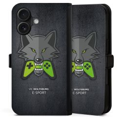 Sideflip mit Lasche schwarz