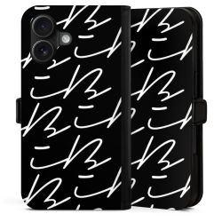 Sideflip mit Lasche schwarz