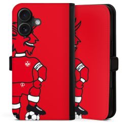 Sideflip mit Lasche schwarz