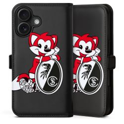 Sideflip mit Lasche schwarz