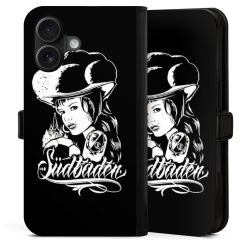 Sideflip mit Lasche schwarz