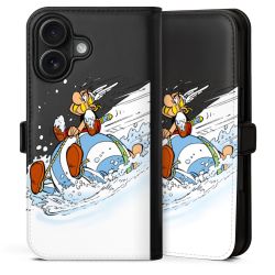 Sideflip mit Lasche schwarz