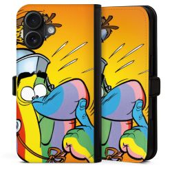 Sideflip mit Lasche schwarz