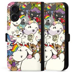 Sideflip mit Lasche schwarz