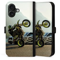 Sideflip mit Lasche schwarz