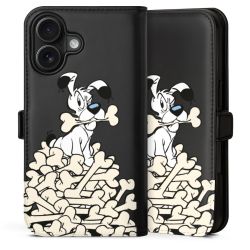 Sideflip mit Lasche schwarz