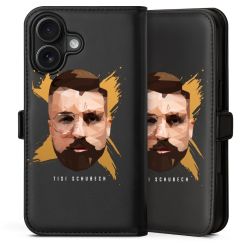 Sideflip with flap  black