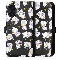 Sideflip mit Lasche schwarz