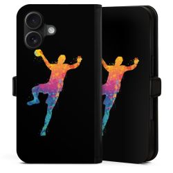 Sideflip mit Lasche schwarz