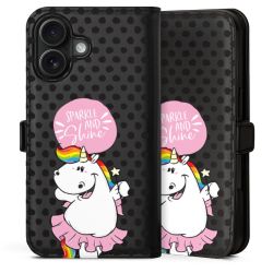 Sideflip mit Lasche schwarz