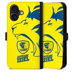 Sideflip mit Lasche schwarz