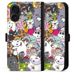 Sideflip mit Lasche schwarz