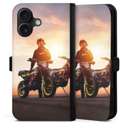 Sideflip mit Lasche schwarz