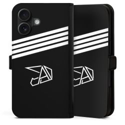 Sideflip mit Lasche schwarz