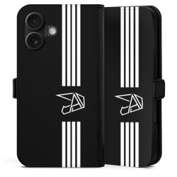 Sideflip mit Lasche schwarz