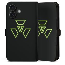 Sideflip mit Lasche schwarz