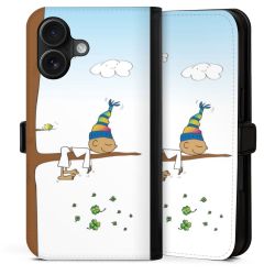 Sideflip mit Lasche schwarz