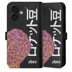 Sideflip mit Lasche schwarz