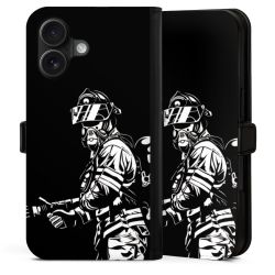 Sideflip with flap  black