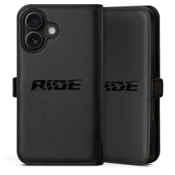 Sideflip mit Lasche schwarz