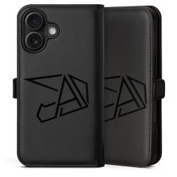 Sideflip mit Lasche schwarz