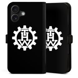 Sideflip mit Lasche schwarz