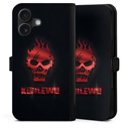 Sideflip mit Lasche schwarz