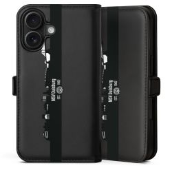 Sideflip mit Lasche schwarz