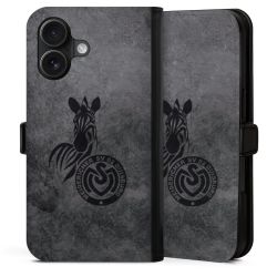 Sideflip mit Lasche schwarz