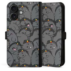 Sideflip mit Lasche schwarz