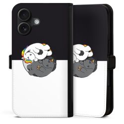 Sideflip mit Lasche schwarz